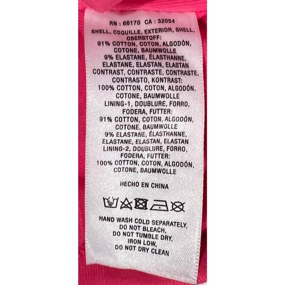 Anthropologie Maeve Hot Pink Puff Sleeve Wrap‎ Top sz XS BARBIE - Picture 8 of 8